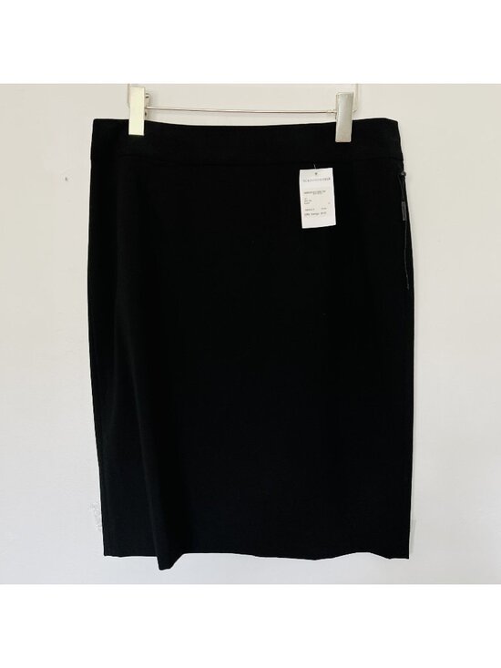 Calvin Klein Dresses & Skirts - Calvin Klein Women's Sz 12 NWT Black Pencil Skirt Stretch Lined Classic Capsule